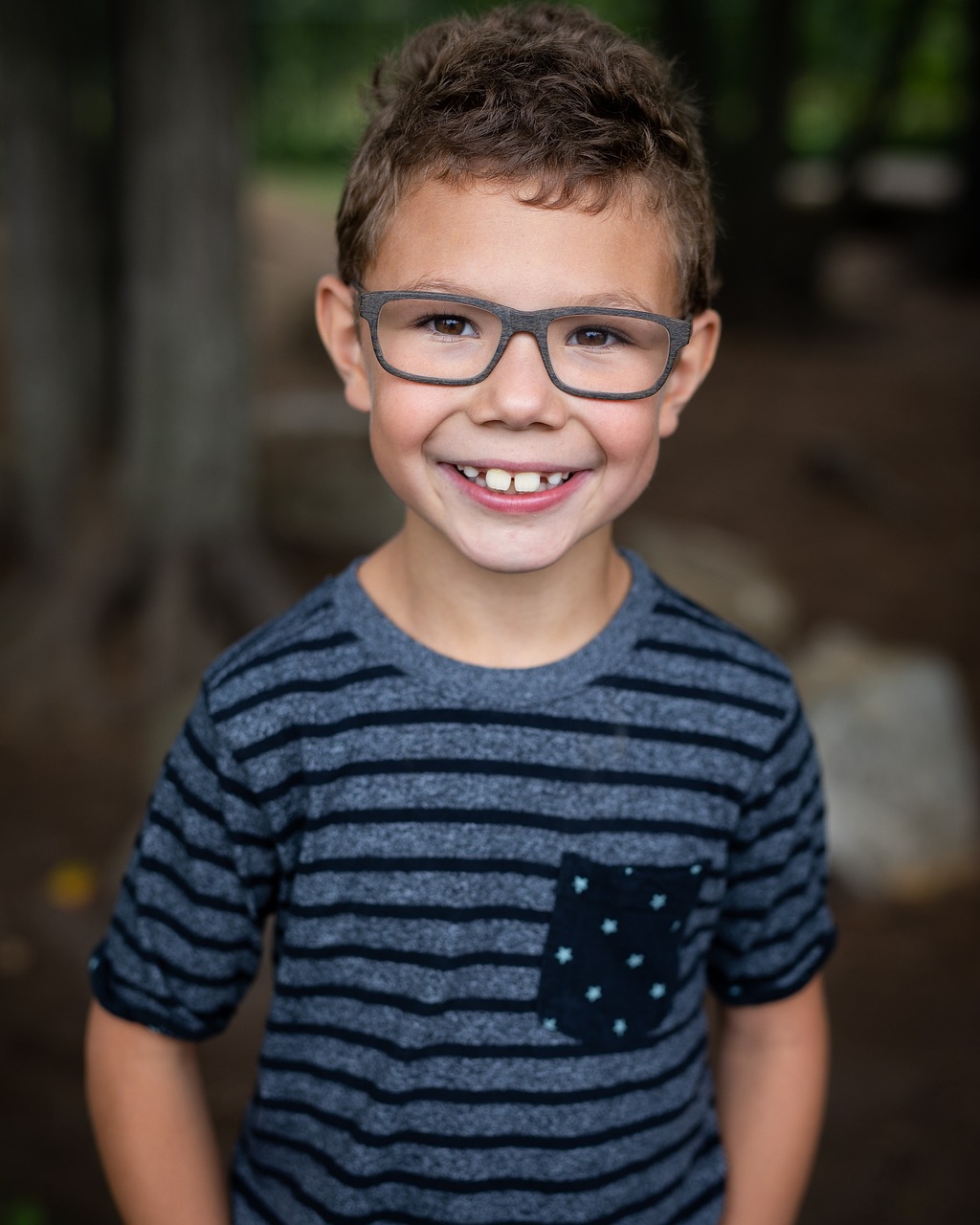 portrait, boy, smile